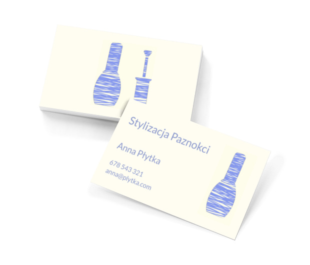 Misz masz kolorów i kształtów, Zdrowie i uroda, Wizaż - Wizytówki Netprint szablony online