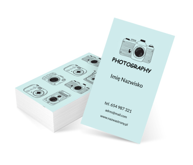 Moja pasja okiem na świat, Fotografia, Usługi fotograficzne - Wizytówki Netprint szablony online