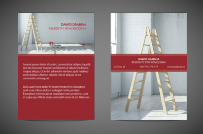 Klasyczna dawka pionowości, Budownictwo, Remont Wykończenia - Ulotki Netprint