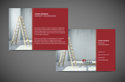 Uniesienia w poziomach, Budownictwo, Remont Wykończenia - Ulotki Netprint