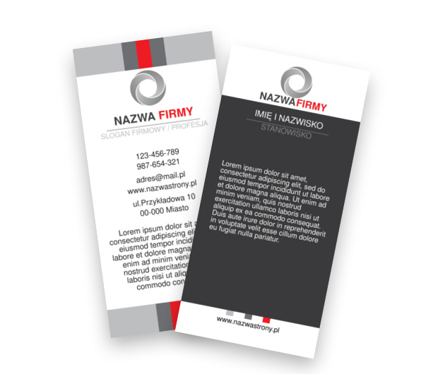 W przesłonie szarej czerwieni, Telekomunikacja i Internet, Grafik komputerowy - Ulotki Netprint szablony online