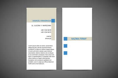 Kolejna na niebieską wyspę, Motywy, Uniwersalne - Ulotki Netprint