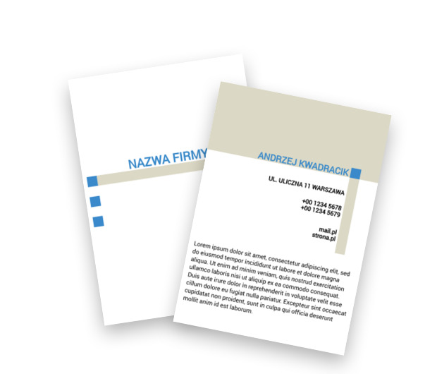 Klimat w prostej krasie, Motywy, Uniwersalne - Ulotki Netprint szablony online