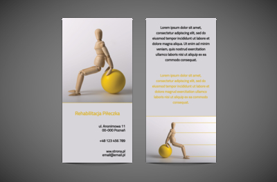 Ćwiczenie czyni mistrza, Medycyna, Rehabilitacja - Ulotki Netprint