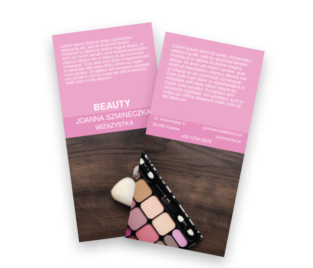 Piękno od kuchni strony, Zdrowie i Uroda, Wizaż - Ulotki Netprint szablony online