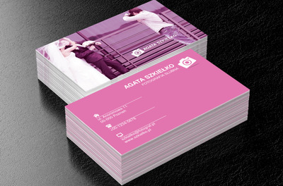 Piękne zdjęcia ślubne, Fotografia, Fotograf ślubny - Wizytówki Netprint