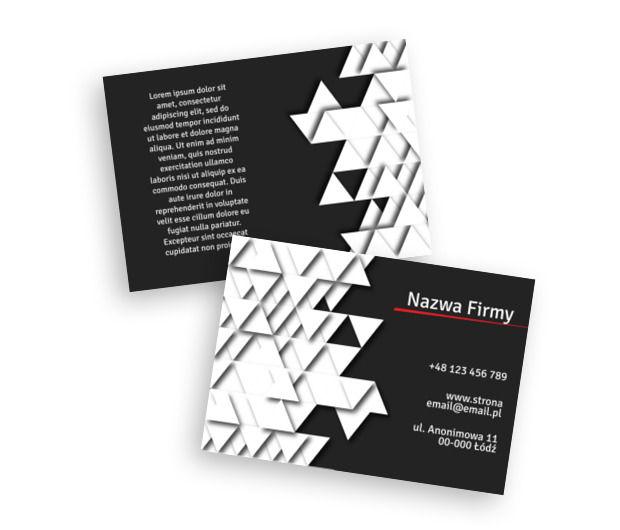 Zakochani w prostej formie, Motywy, Uniwersalne - Ulotki Netprint szablony online