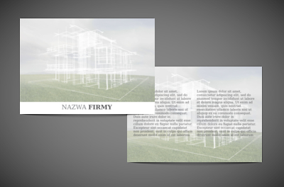 Tajemnica konstrukcji budowlanych, Budownictwo, Deweloper - Ulotki Netprint