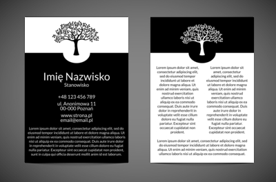 Zbudowane na zestawieniach, Środowisko i Przyroda, Architektura krajobrazu - Ulotki Netprint