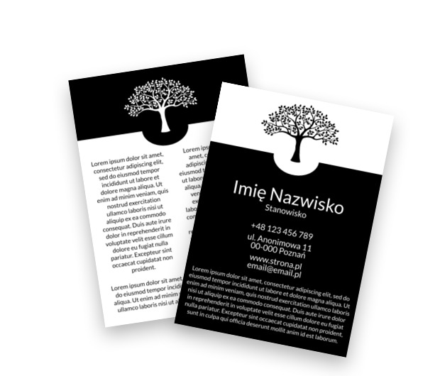 Zbudowane na zestawieniach, Środowisko i Przyroda, Architektura krajobrazu - Ulotki Netprint szablony online