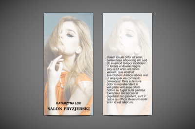 Atrakcyjność przede wszystkim, Zdrowie i Uroda, Salon Fryzjerski - Ulotki Netprint