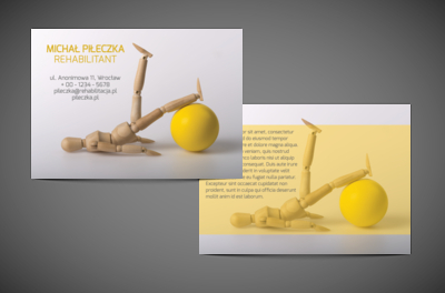 Motywacja przede wszystkim , Medycyna, Rehabilitacja - Ulotki Netprint