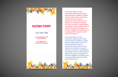 W pionie edukacyjnego świata, Edukacja, Przedszkole - Ulotki Netprint