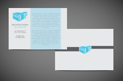 Doskonałość w turkusowych barwach, Budownictwo, Architektura - Ulotki Netprint