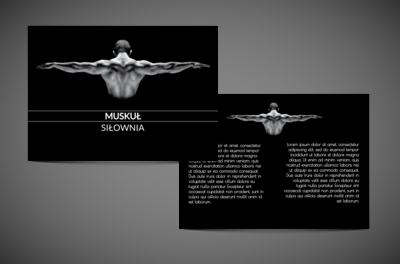 Sekret uśpiony w sile ciała, Zdrowie i Uroda, Siłownia - Ulotki Netprint