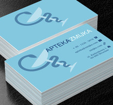 Kielich i wąż, Medycyna, Apteka - Wizytówki Netprint