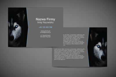 Z wilczym apetytem - Głód ponad miarę, Motywy, Zwierzęta - Ulotki Netprint