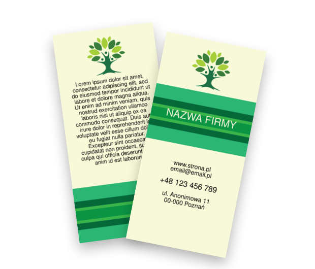 Środowisko ponad wszystko!, Środowisko i Przyroda, Usługi Ogrodnicze - Ulotki Netprint szablony online