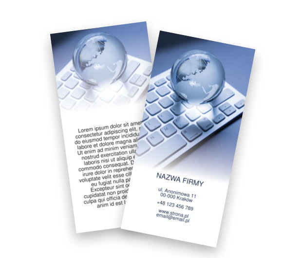 Klimatycznie w globalnym świecie, Turystyka, Agencja Turystyczna - Ulotki Netprint szablony online