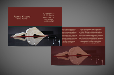 Porady obywatelskim obowiązkiem, Prawo, Radca Prawny - Ulotki Netprint