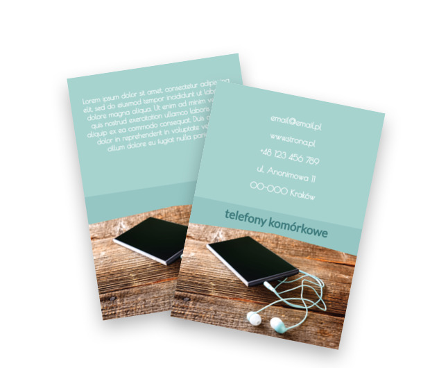 Klik! I już każdy o Tobie wie!, Telekomunikacja i Internet, Telefony komórkowe / Smartfony - Ulotki Netprint szablony online