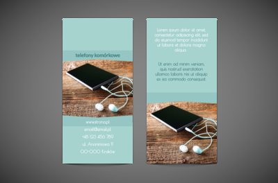 W pogoni za marzeniami, Telekomunikacja i Internet, Telefony komórkowe / Smartfony - Ulotki Netprint
