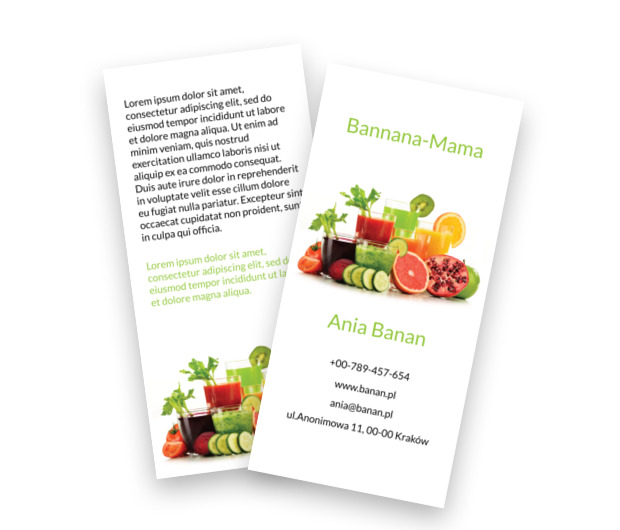 Kolorystyczne źródło zdrowia, Zdrowie i Uroda, Dietetyk - Ulotki Netprint szablony online