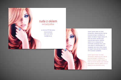 Wspaniała nie tylko na pokaz, Zdrowie i Uroda, Wizaż - Ulotki Netprint