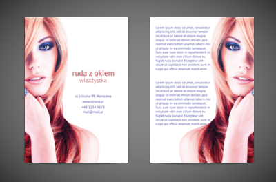 Jedna magiczna karta, Zdrowie i Uroda, Wizaż - Ulotki Netprint