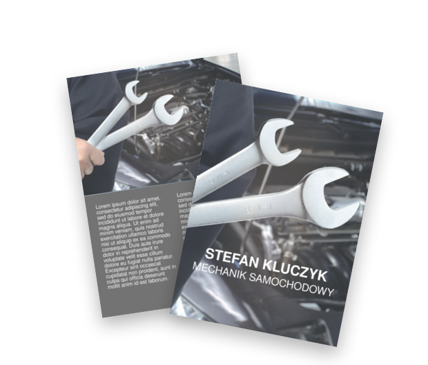 Zaskakujące obroty - Klucze w ręku, Motoryzacja, Mechanik - Ulotki Netprint szablony online