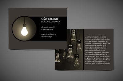 Świat w serii światła widzianego, Budownictwo, Oświetlenie - Ulotki Netprint