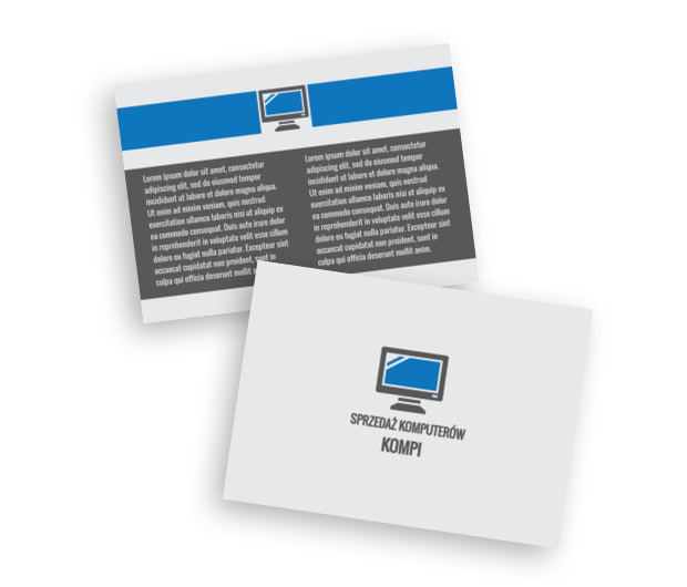 Syndrom komputerowej magii, Telekomunikacja i Internet,  Sprzedaż Komputerów - Ulotki Netprint szablony online
