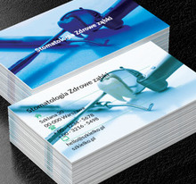 Ząb pomiędzy narzędziami , Medycyna, Stomatologia - Wizytówki Netprint