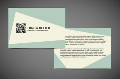 Ulotka, która łączy biznes, Telekomunikacja i Internet, Usługi telekomunikacyjne - Ulotki Netprint