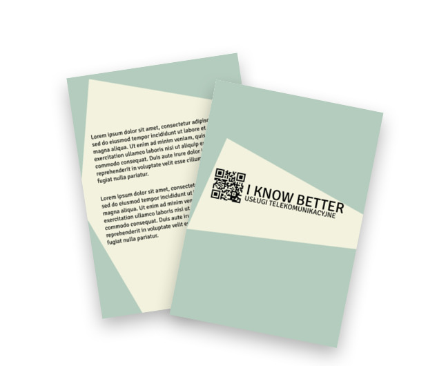 Kilka dobrych, uniwersalnych rad, Telekomunikacja i Internet, Usługi telekomunikacyjne - Ulotki Netprint szablony online