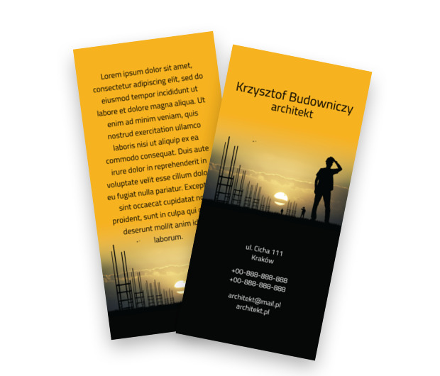 Sztuczki architektonicznego królestwa, Budownictwo, Architektura - Ulotki Netprint szablony online