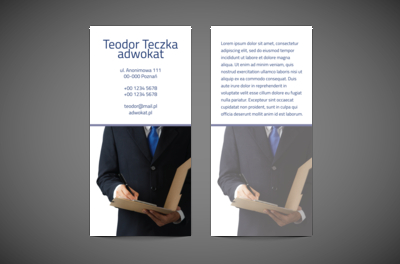 Zakończy się happy endem, Prawo, Adwokat - Ulotki Netprint