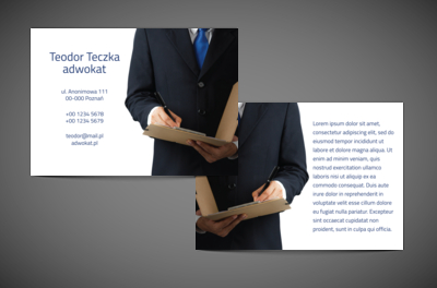 Prawo sprzymierzeńcem losu, Prawo, Adwokat - Ulotki Netprint