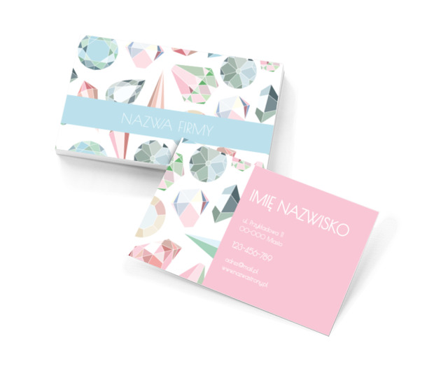 W drodze do zwycięstwa, Motywy, Glamour - Wizytówki Netprint szablony online