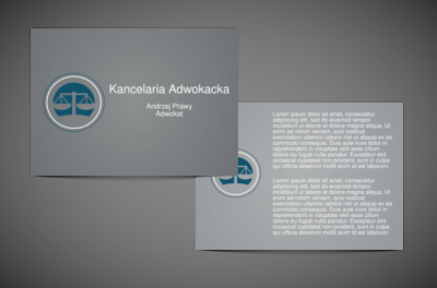 Brnąć ku osiągnięciu prawdy, Prawo, Adwokat - Ulotki Netprint