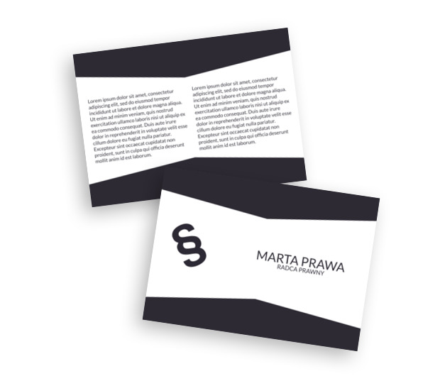 Paragraf za paragrafem, Prawo, Radca Prawny - Ulotki Netprint szablony online