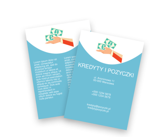 Pieniądz rodzi pieniądz, Finanse Ubezpieczenia,  Kredyty / Pożyczki  - Ulotki Netprint szablony online