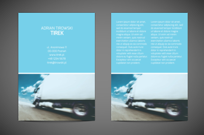 Ciężarówka w ruchu drogowym, Transport, Transport Towarów  - Ulotki Netprint