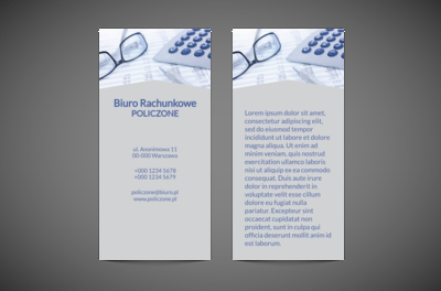 Atrybuty dobrego matematyka, Finanse Ubezpieczenia, Biuro rachunkowe - Ulotki Netprint