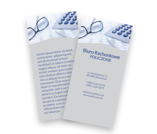 Atrybuty dobrego matematyka, Finanse Ubezpieczenia, Biuro rachunkowe - Ulotki Netprint szablony online