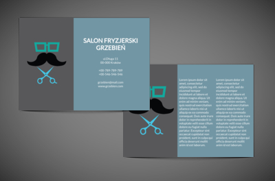 Celem na krzaczaste wąsy, Zdrowie i Uroda, Salon Fryzjerski - Ulotki Netprint