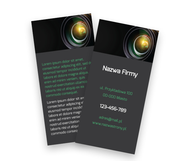 Potrafiąc spojrzeć na świat, Fotografia, Wideofilmowanie - Ulotki Netprint szablony online