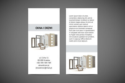 Poczuć bliskość natury, Budownictwo, Okna Drzwi - Ulotki Netprint