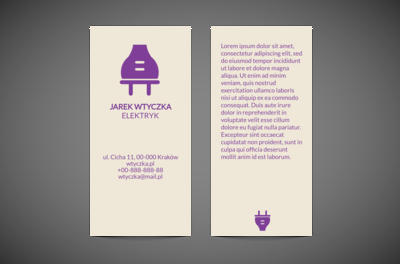 Kilka dobrych napięć, Budownictwo, Elektryk - Ulotki Netprint