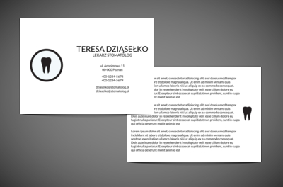 Zębowe prawdy biznesu, Medycyna, Stomatologia - Ulotki Netprint